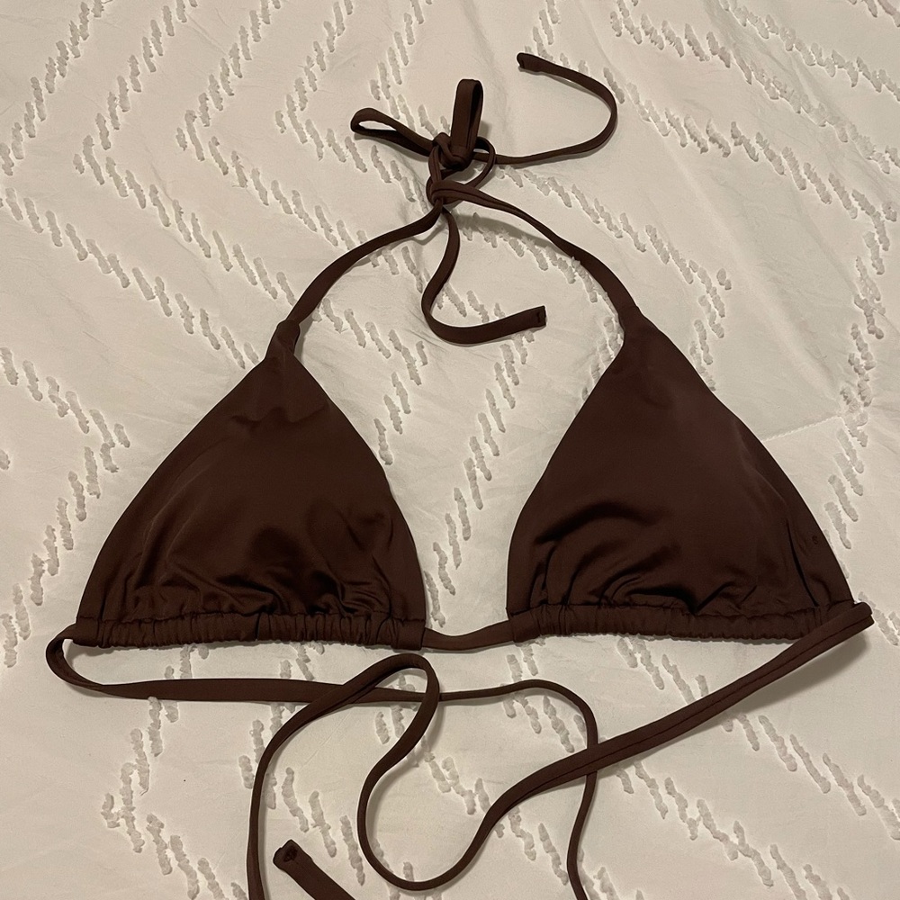 Toluca Swim Devi Top - Coffee Bean